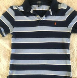 Striped Boy's Polo
